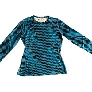Under Armour Women's Blue Rash Guard